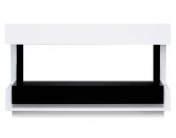 Электрокамины Royal Flame Cube 50 - Белый с черным (Куб) - фото 1