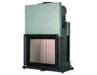Fireplace boilers 62/76 ST, single glazing, without insulation Mounting frame, stainless steel, 50 mm