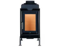 HKD 6.1 side-opening door flat glass Cast iron frame, black